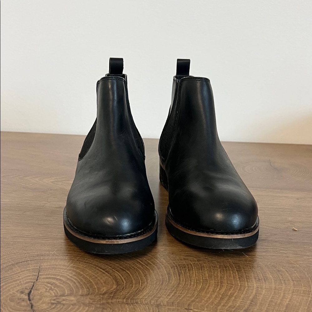Softwalk Wildwood Black Leather Chelsea Boot Size 9 Narrow View 3